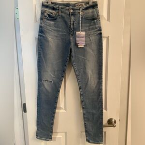 Ag Adriano Goldschmied Super High Rise Skinny Denim Jeans, NWT, Size 31